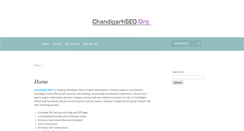 Desktop Screenshot of chandigarhseo.org